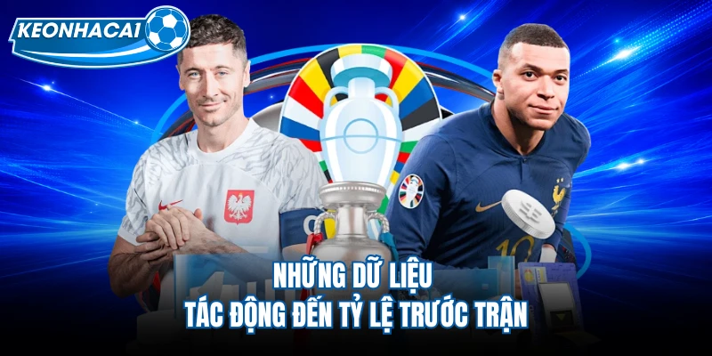 Những dữ liệu tác động đến tỷ lệ trước trận